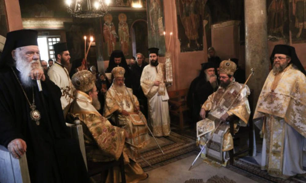 Η Κυριακή της Ορθοδοξίας στη Μονή Πετράκη για πρώτη φορά μετά από δεκαετίες - "Η Ορθοδοξία επιμένει στο διαρκές που μας δίδει η παράδοσή μας"